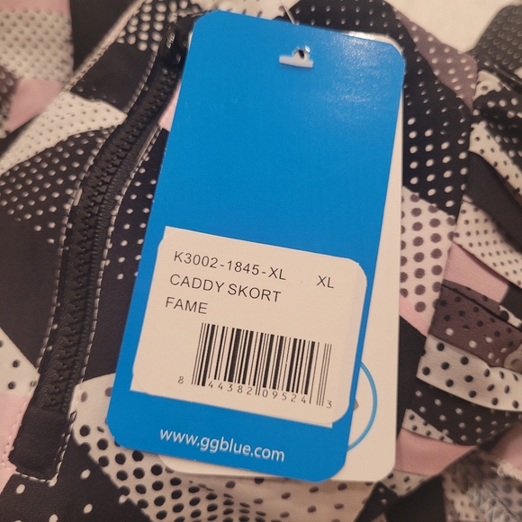 NWT GGblue luxe sport Caddy Skort size XL - Picture 9 of 9